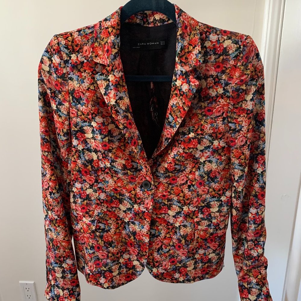 Zara Floral Jacket